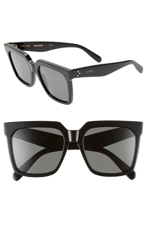 celine square polarized sunglasses